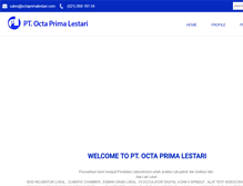 Tablet Screenshot of octaprimalestari.com